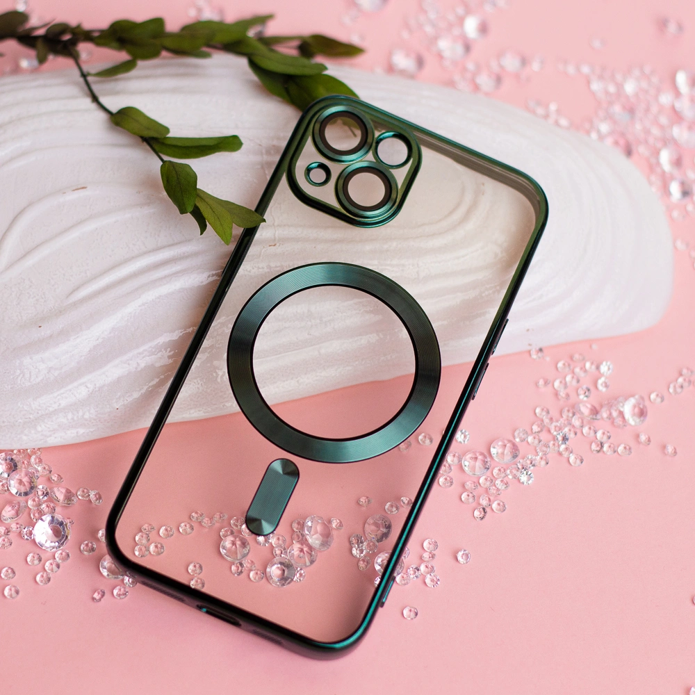 Smart Samsung Galaxy A36 color chrome Mag dėklas, žalia, 4 nuotrauka